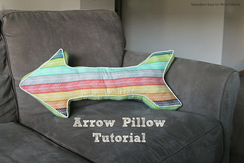 Free PDF Pattern | Arrow Pillow | by Swoodson Says