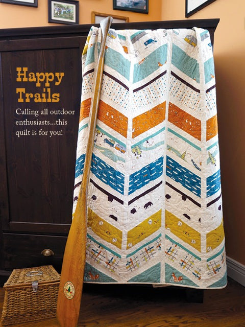 Happy Trails Quilt Pattern in Sew It Today Magazine