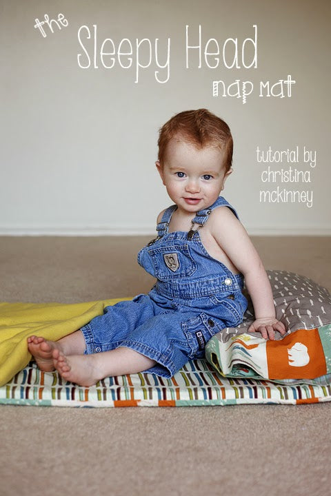 Tutorial | The Sleepy Head Nap Mat | by Christina McKinney
