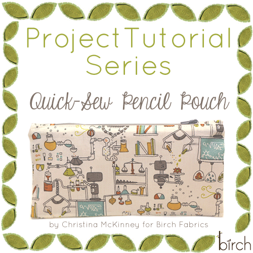 A Robotic Pencil Pouch Tutorial!
