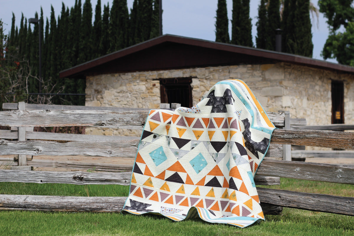 Fall Fleeting Warrior Quilt Hack by XOXsew!