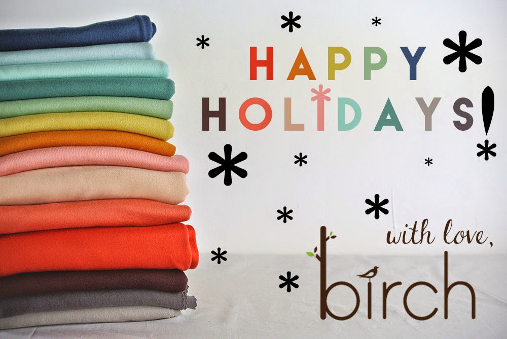 Happy Holidays from Birch Fabrics! | Plus a Sneak Peek!