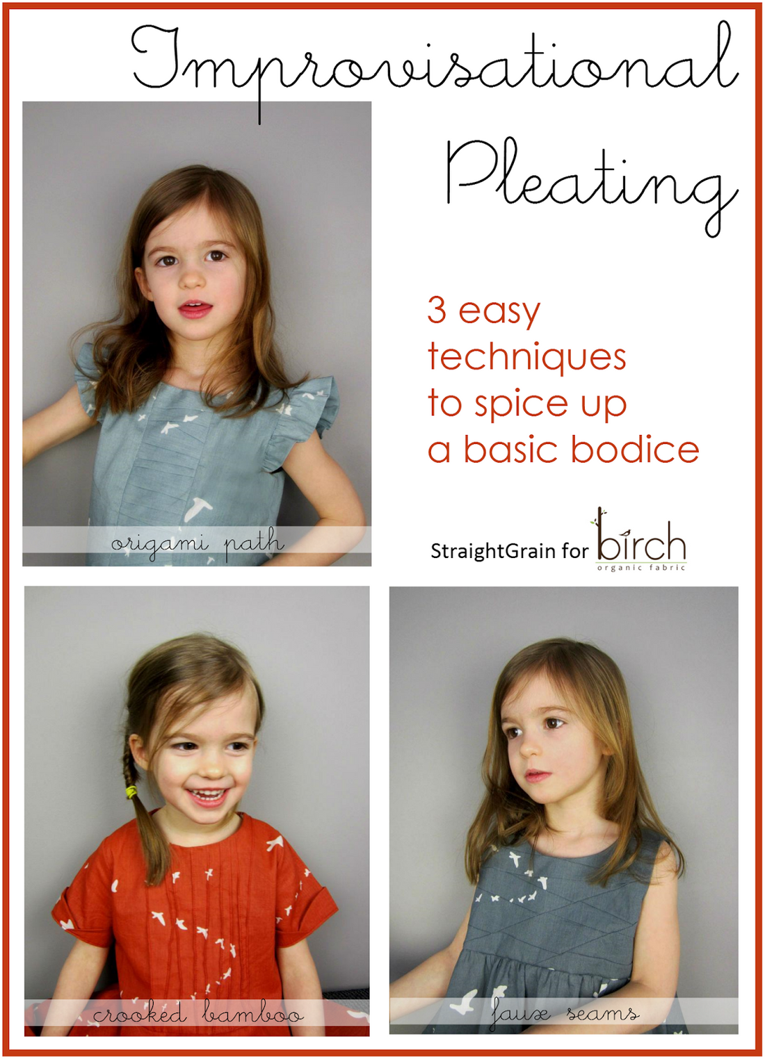 Tutorial | Improvisational Pleating: 3 Ways | with Flight Voile | by StraightGrain