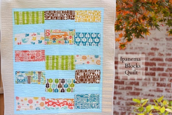 Tutorial: Ipanema Blocks Quilt {by Plum And June}