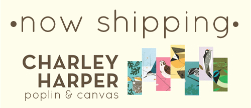 Now Shipping: Charley Harper Poplin & Canvas