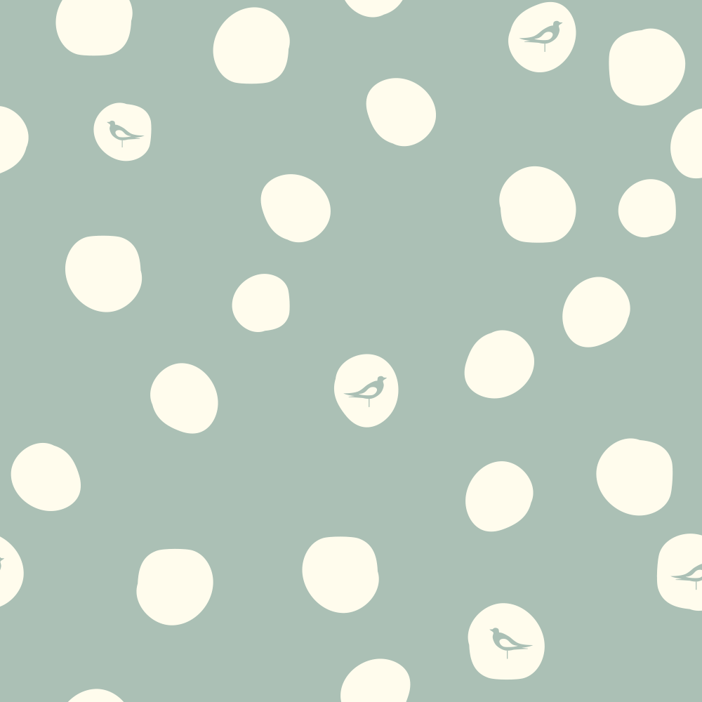 BIRCH DOT in MINERAL DOUBLE GAUZE