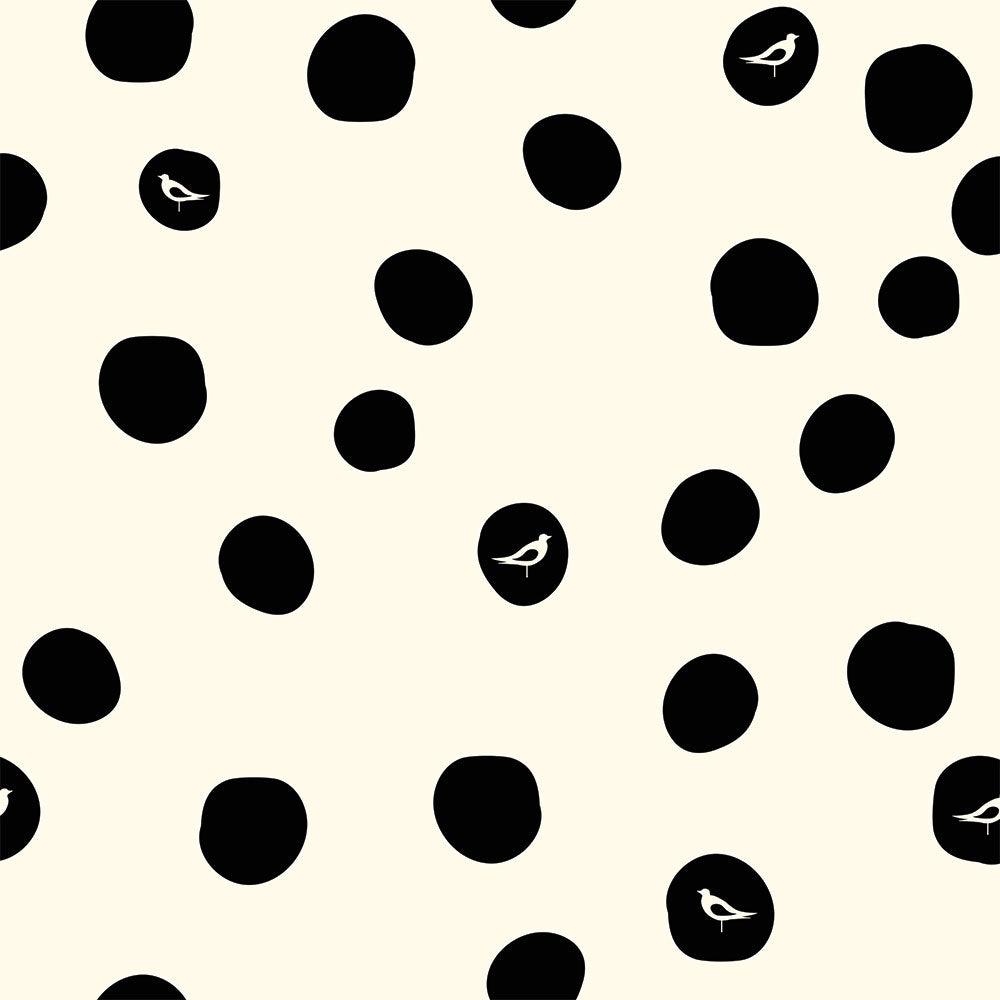 BIRCH DOT in BLACK KNIT