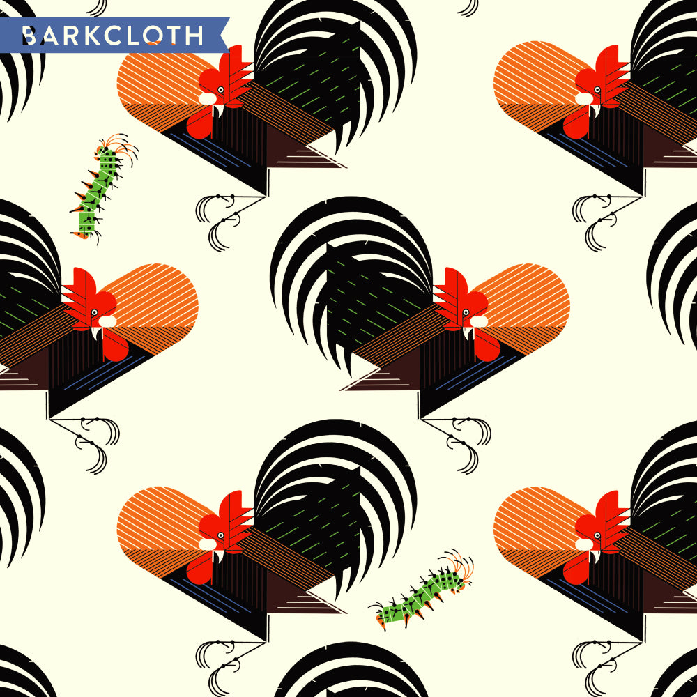 Crawling Tale Barkcloth