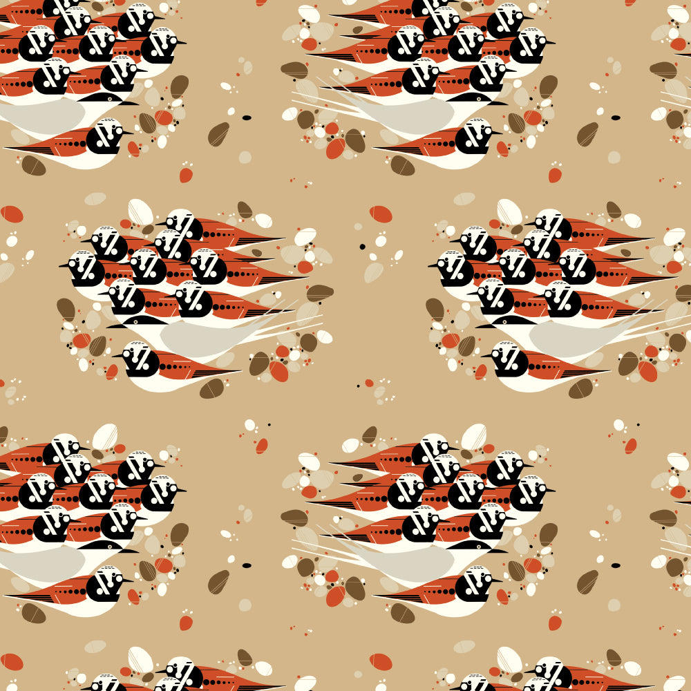 Turnstones Barkcloth