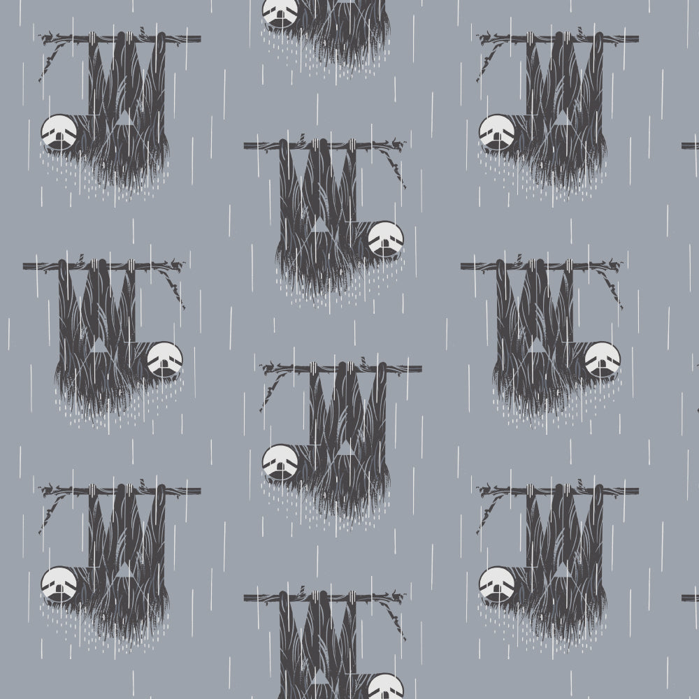 Sloth Barkcloth