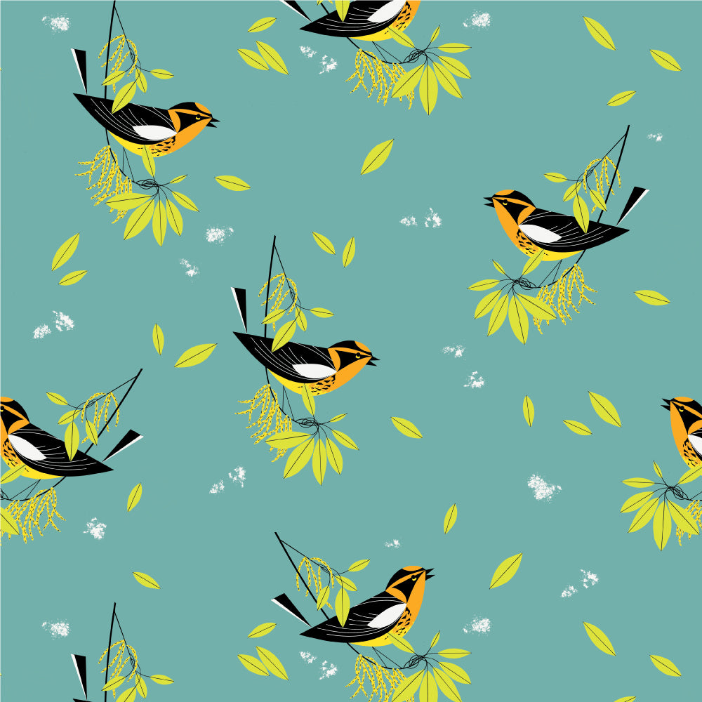 Blackburnian Warbler Poplin
