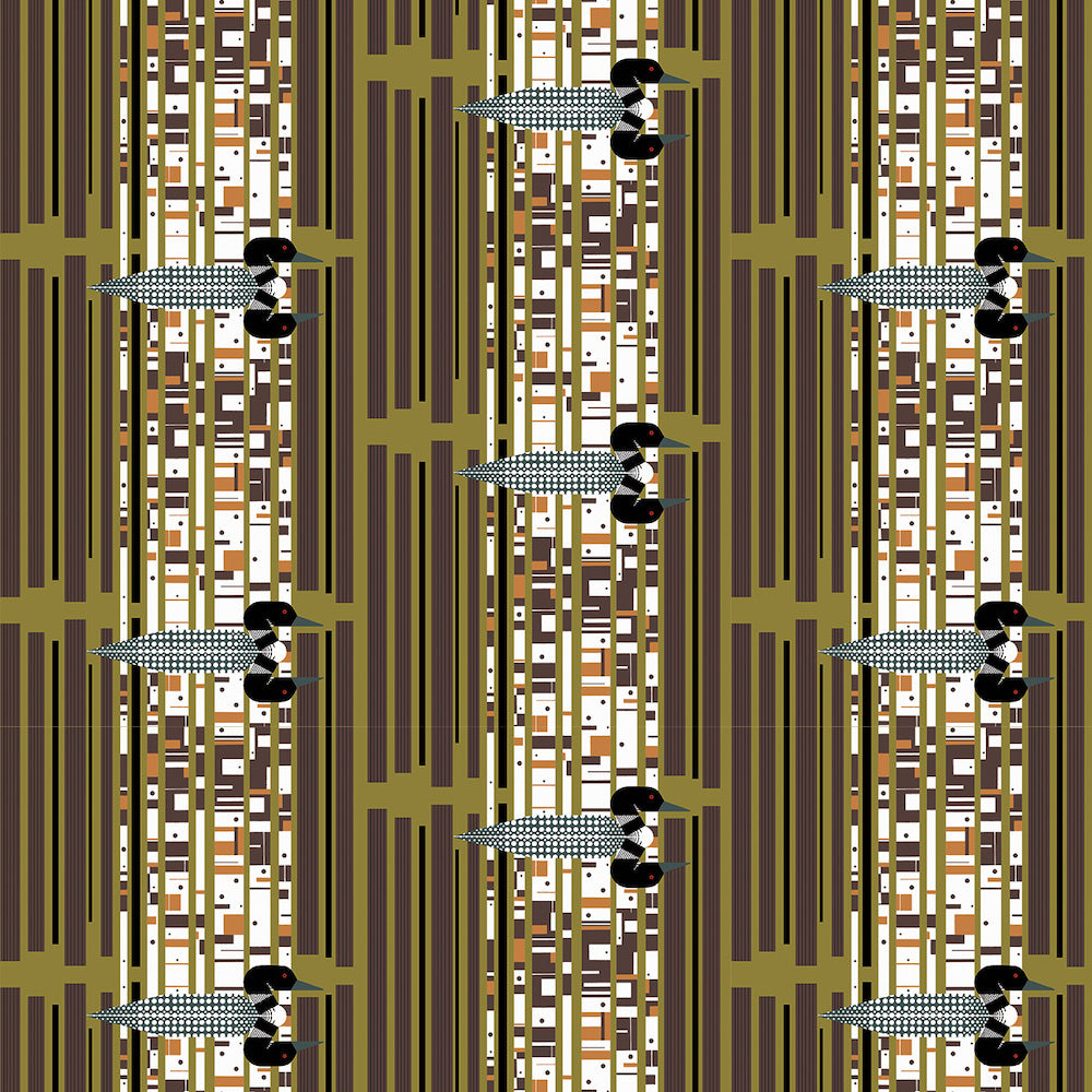Loonscape Poplin