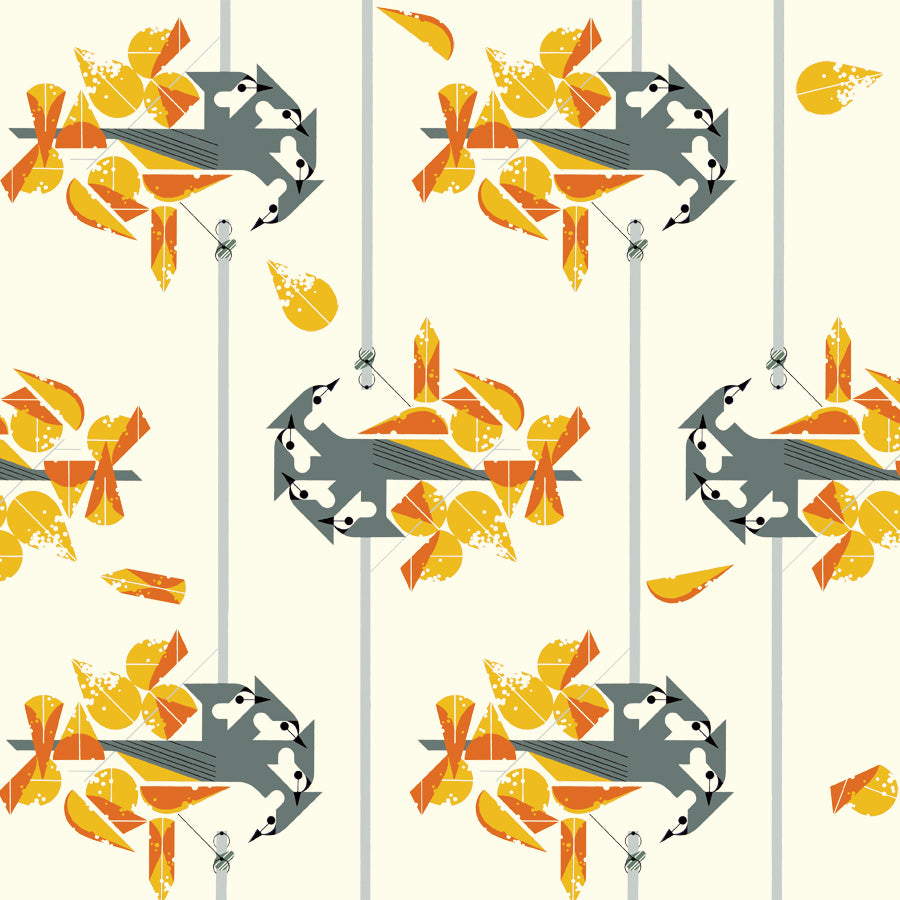Tufted Titmouse Poplin