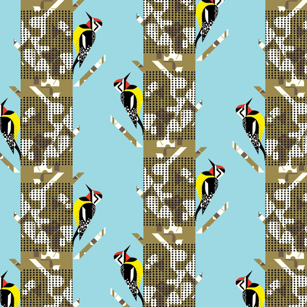 Yellow Bellied Sapsucker Poplin