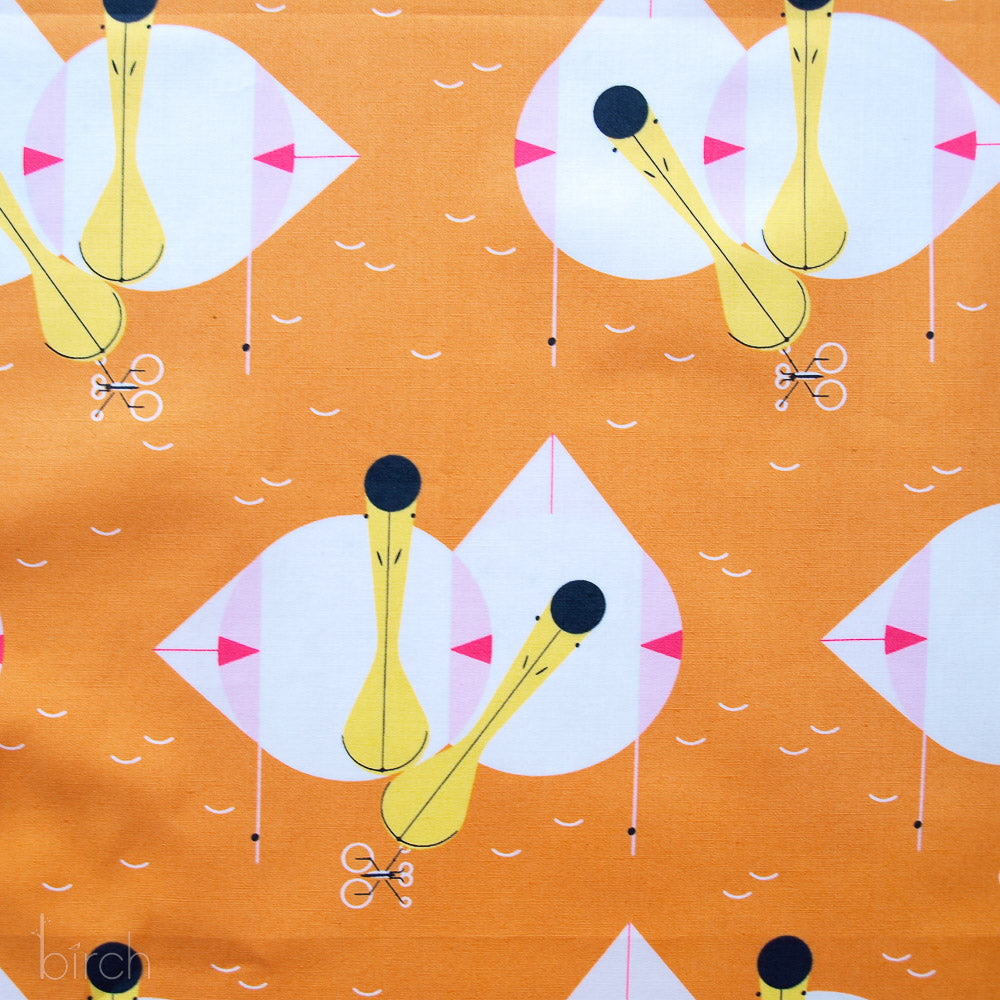 Spoonbills Poplin