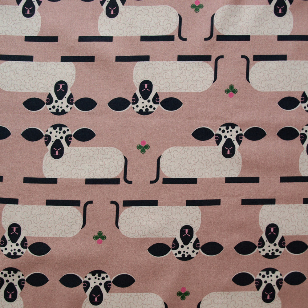 Resting Lamb Latte Poplin