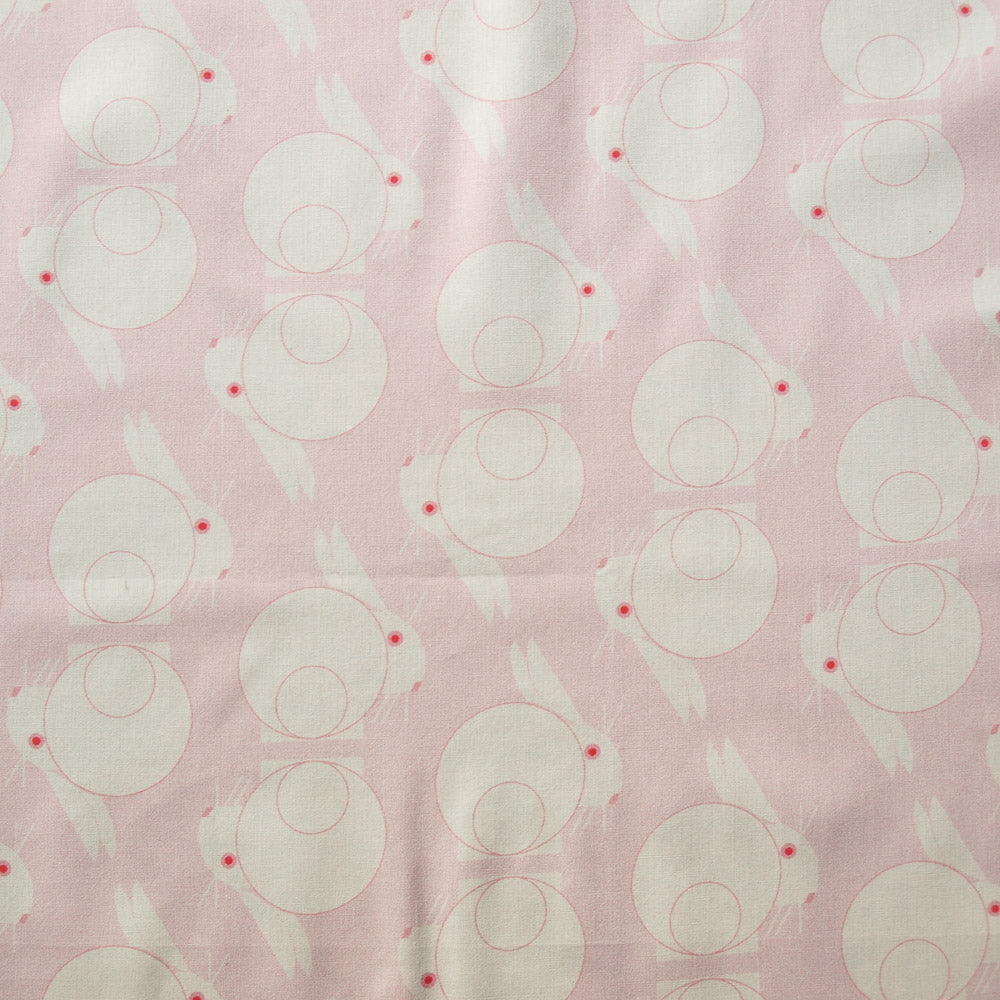 Bunny Stagger Blush Poplin