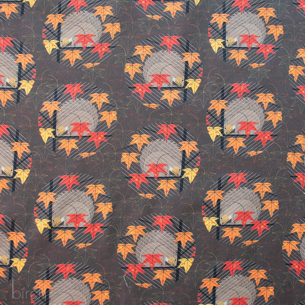 Squirrel in a Squall Poplin