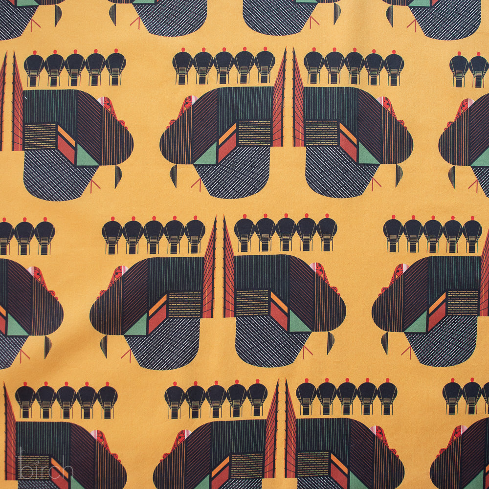 Turkey Talk Poplin