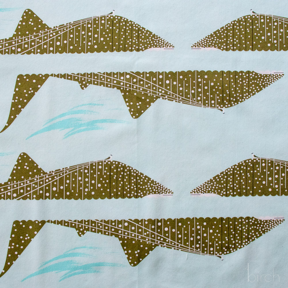 Whale Shark Poplin
