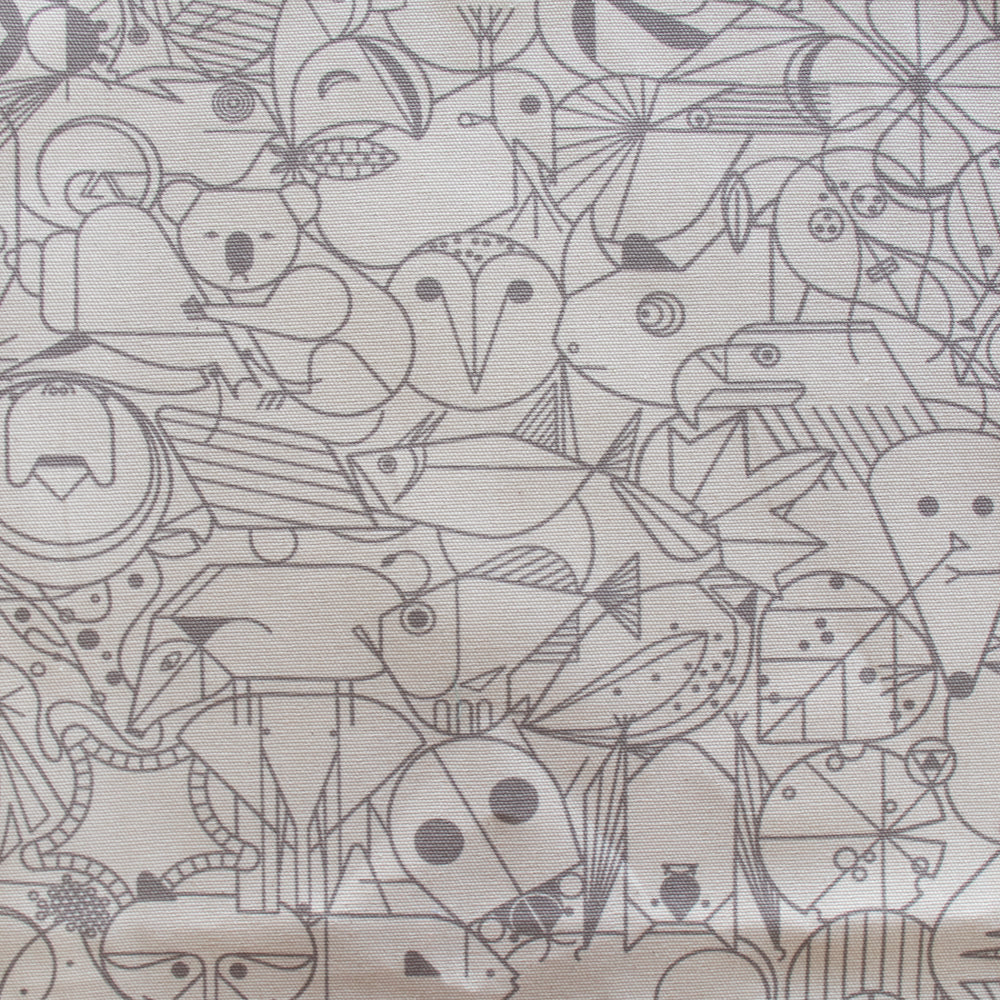End Papers Fog Canvas