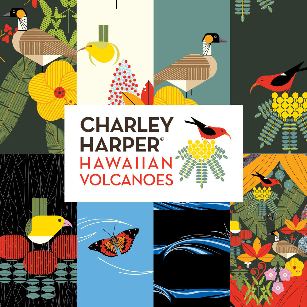 Charley Harper Hawaiian Volcanoes Case Pack, 15YD Bolts