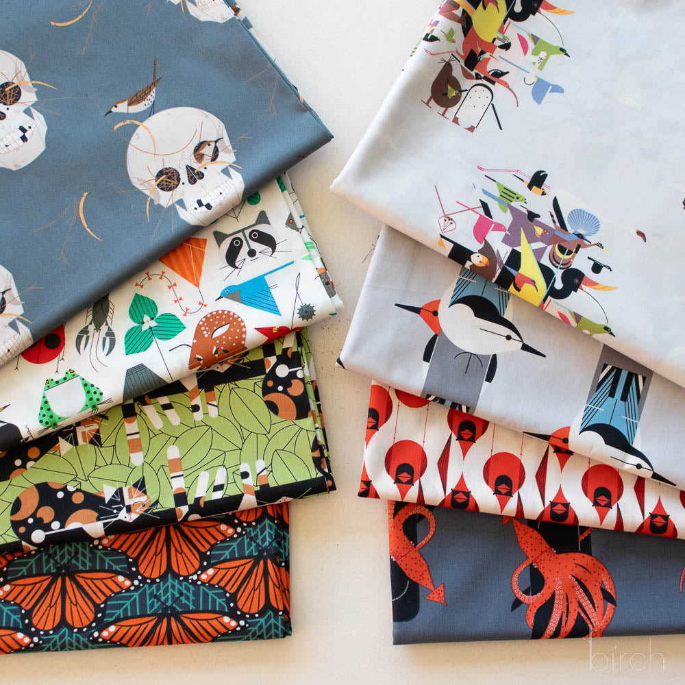 Charley Harper Iconic Poplin Case Pack, 15yd, 8 Total