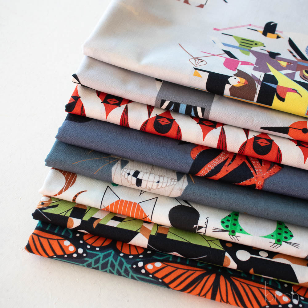 Charley Harper Iconic Poplin Case Pack, 8yd, 8 Total