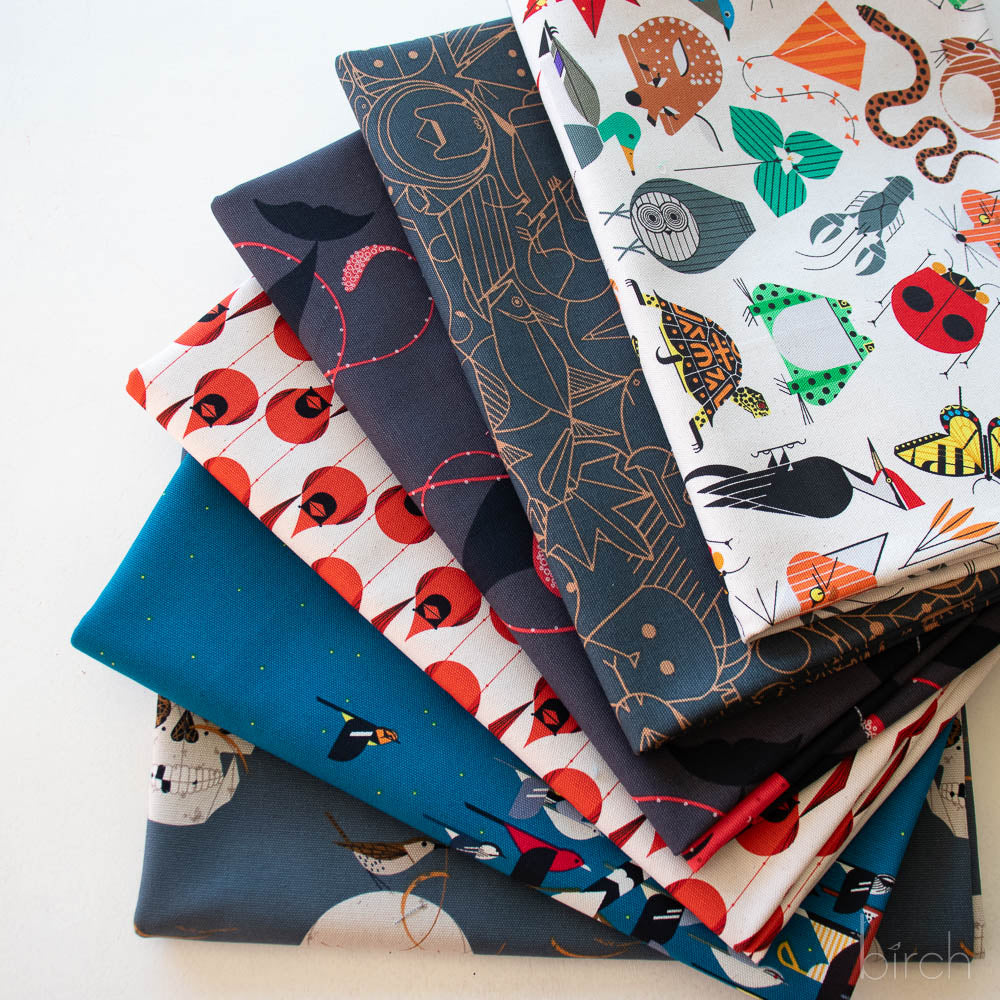Charley Harper Iconic Canvas Case Pack, 10yd, 6 Total