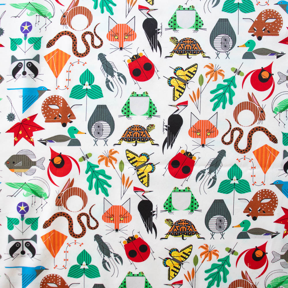 Small Space For All Species Poplin