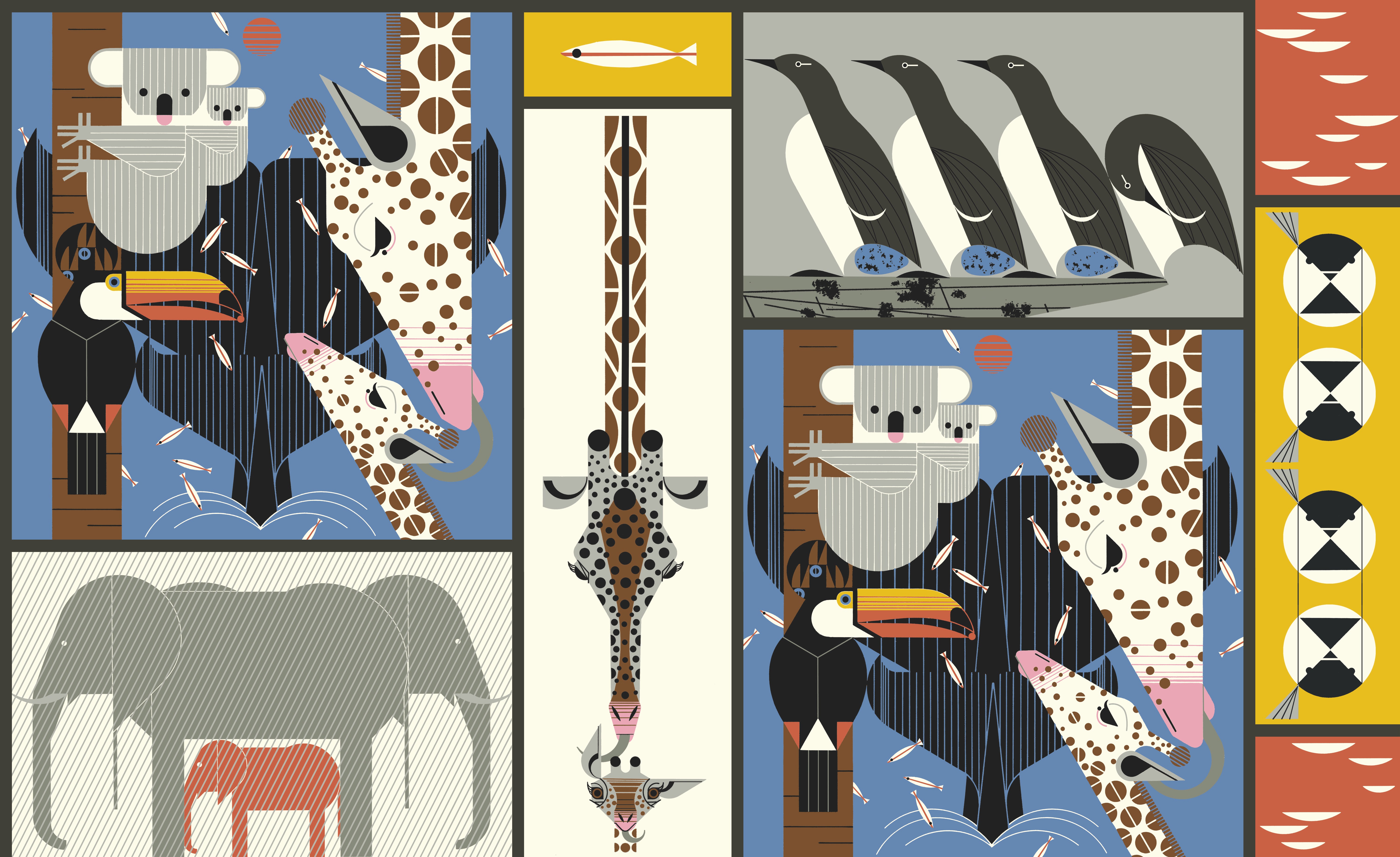 Zoo Babies Canvas