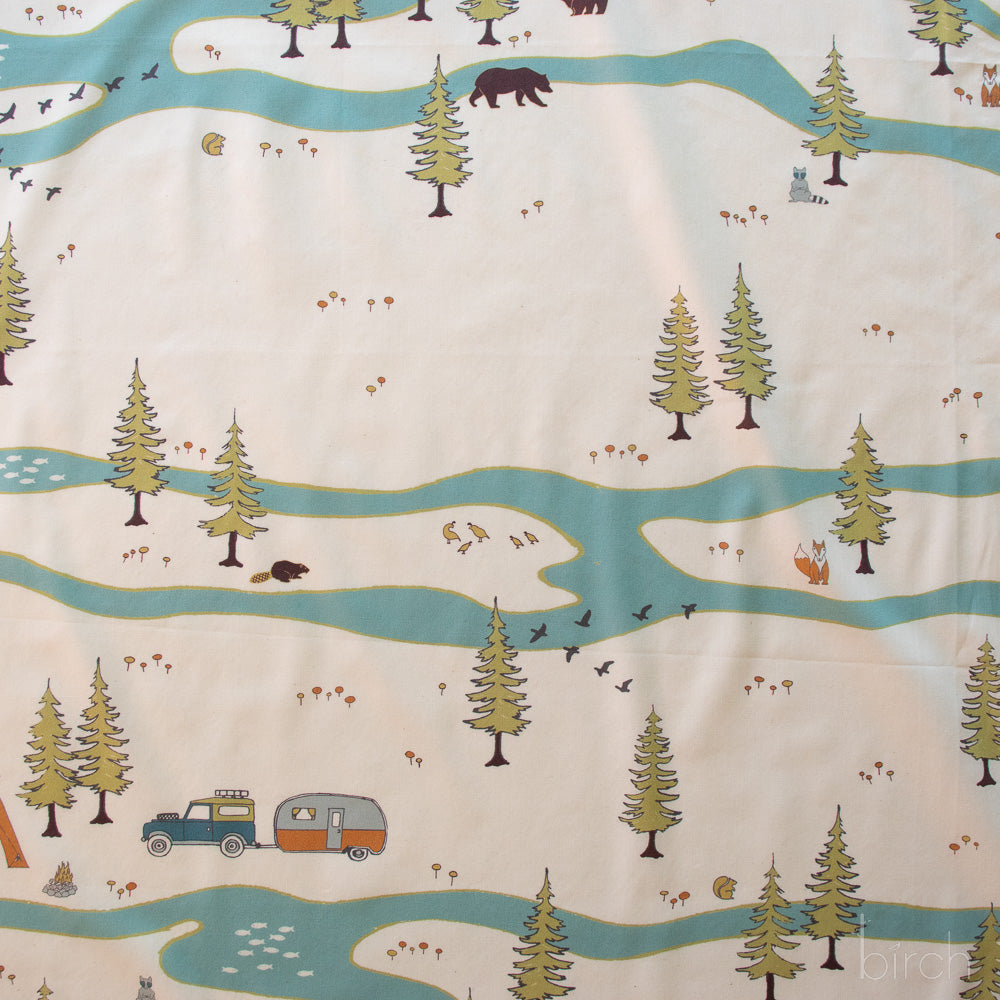 Camp Sur Main Poplin