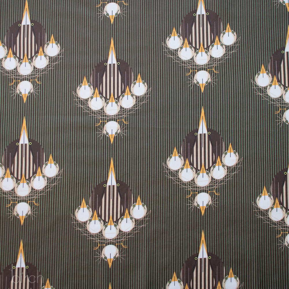 Nesting Birds Poplin