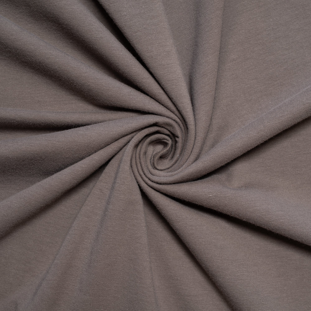 Charcoal Jersey Knit Solid