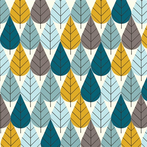Octoberama Blue Canvas