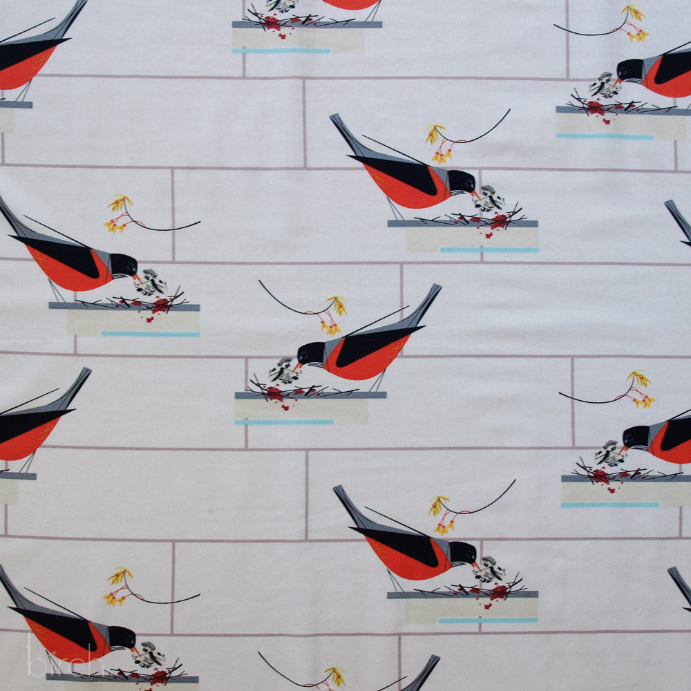 American Robin Poplin