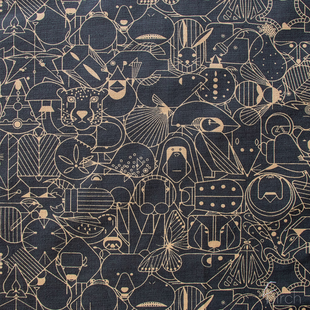End Papers Basic Cast Iron Barkcloth