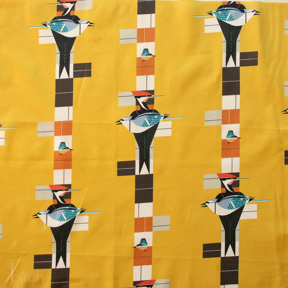 Birch Birds Poplin