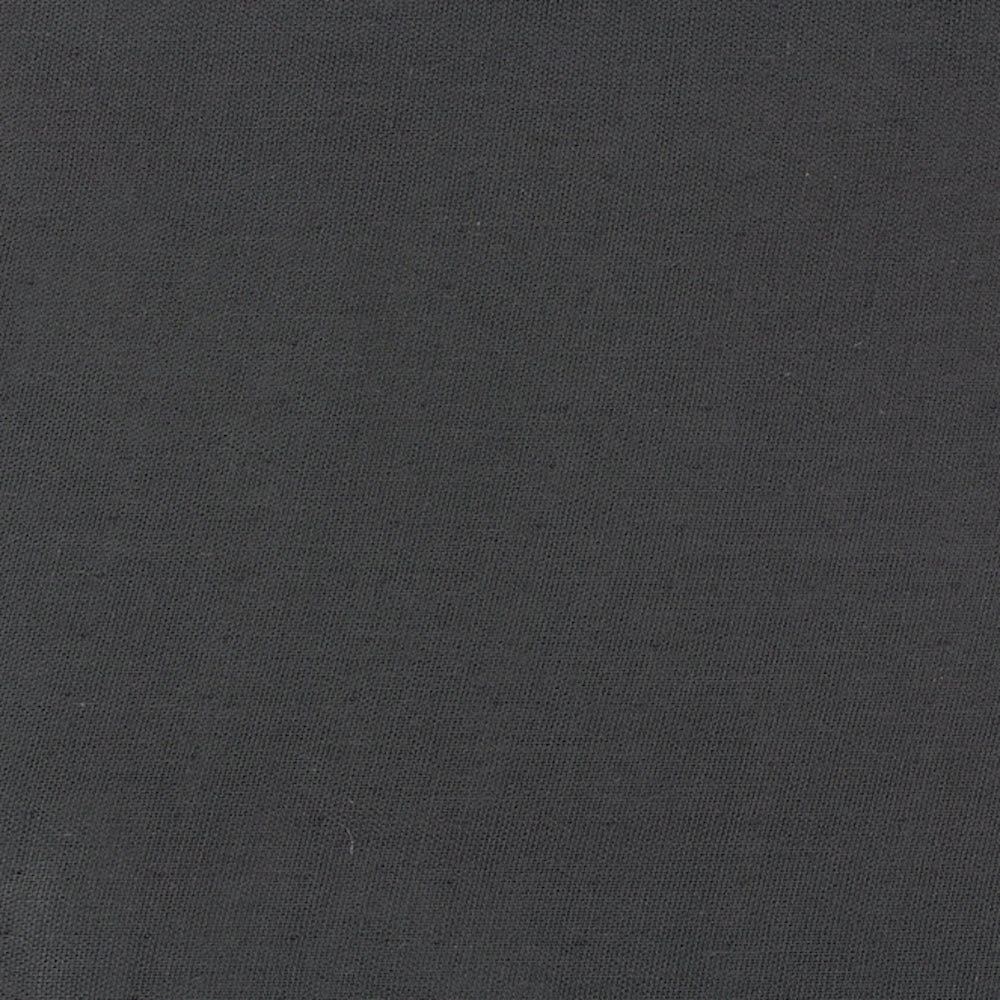 SOLID DOUBLE GAUZE in BLACK