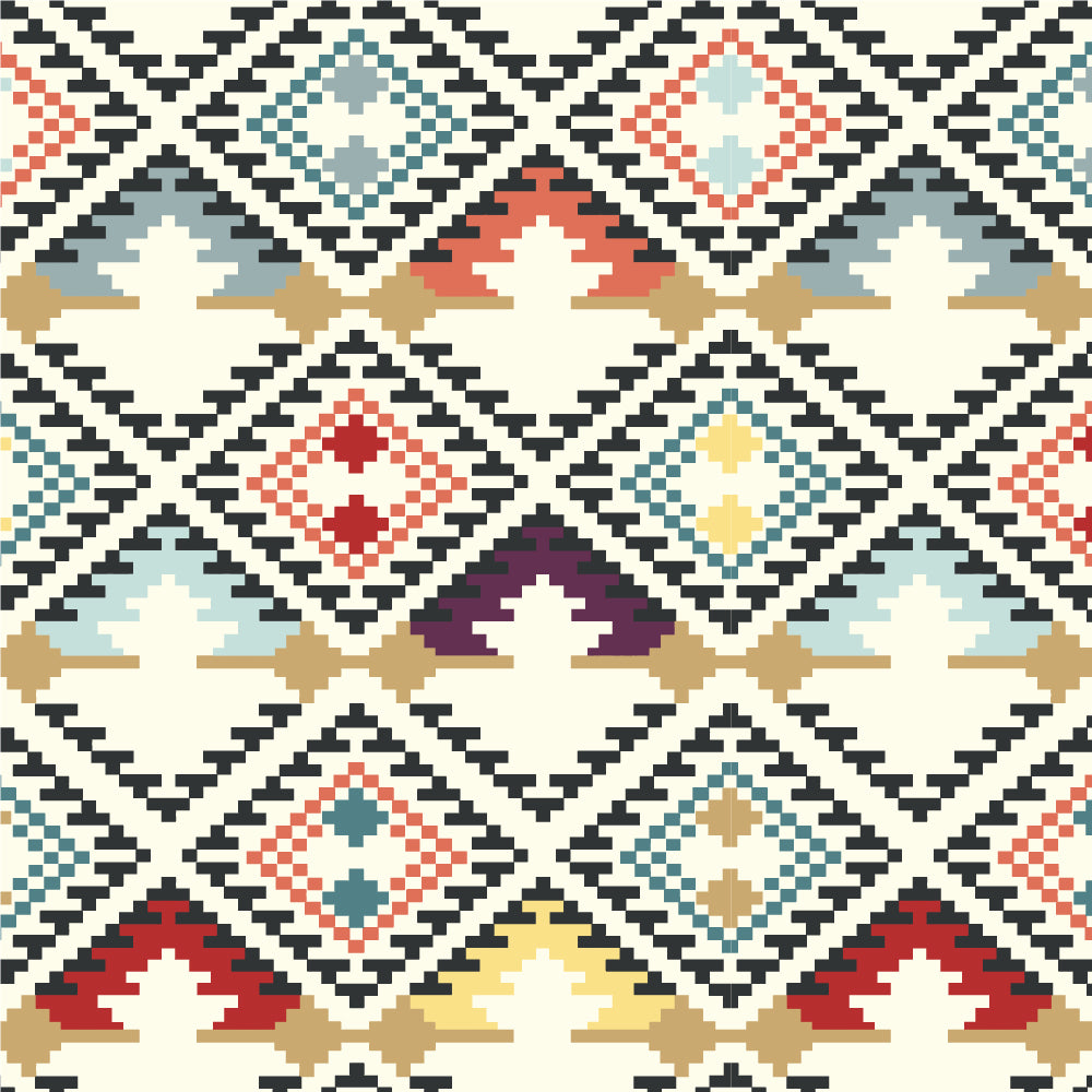 Del Pasado Squared Poplin