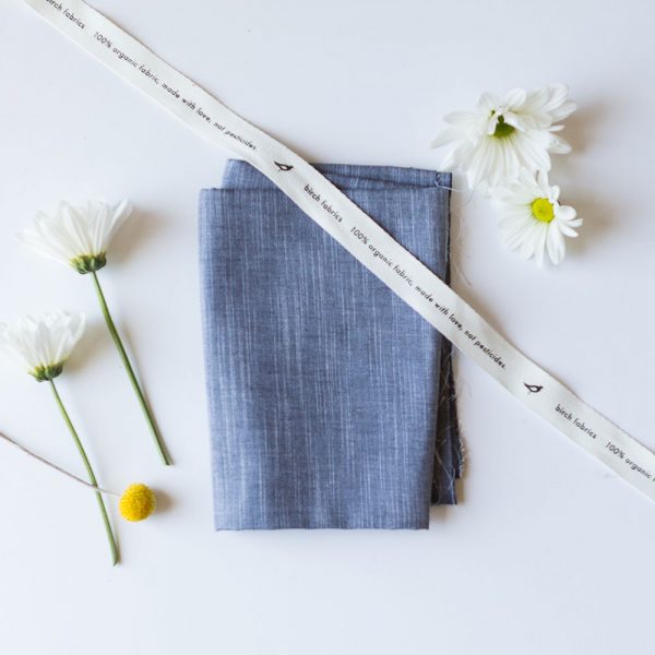 YARN DYED CHAMBRAY in DUSK
