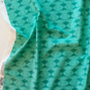 Chickadee End Papers Lagoon