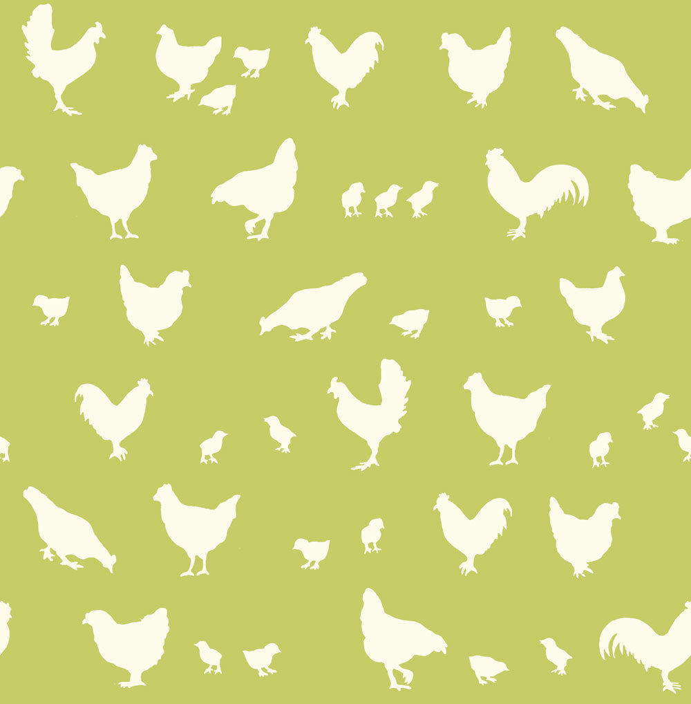 HEN AND FRIENDS GRASS