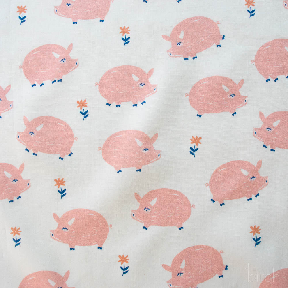 Oink Poplin