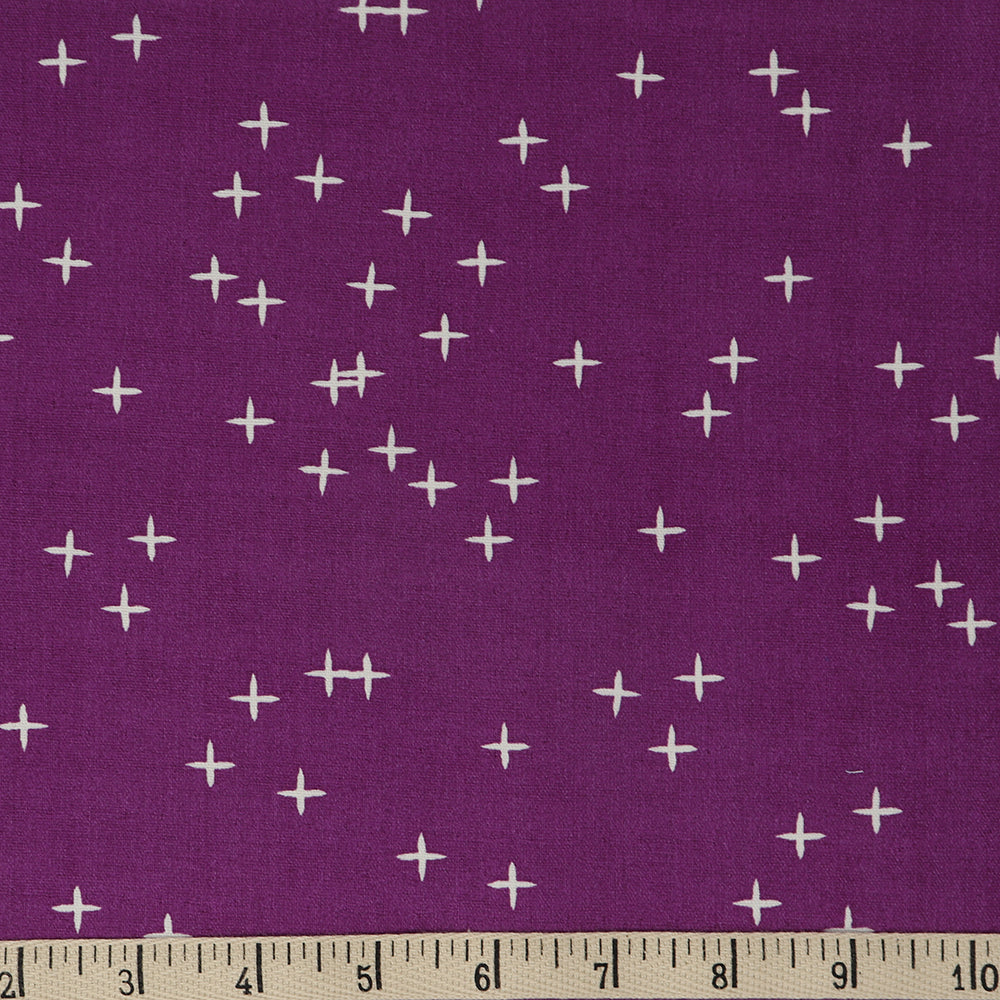 WINK in DARK PLUM DOUBLE GAUZE