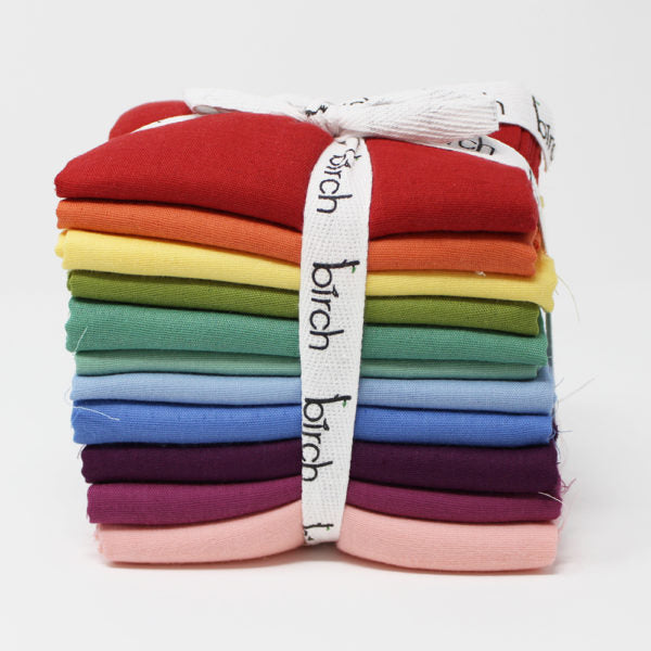 DOUBLE GAUZE PRE CUT FAT QUARTER BUNDLE | BRIGHT | 11 TOTAL