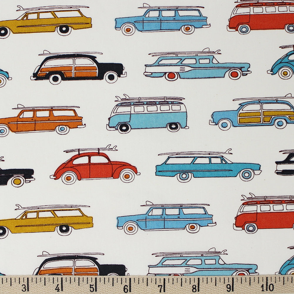 SURF RALLY POPLIN