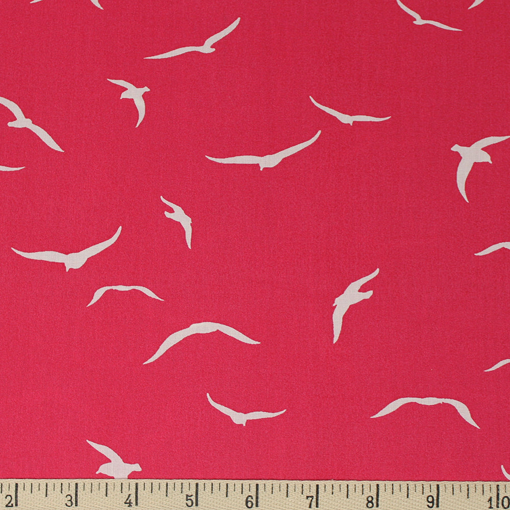 SEA FLIGHT in PLUM POPLIN