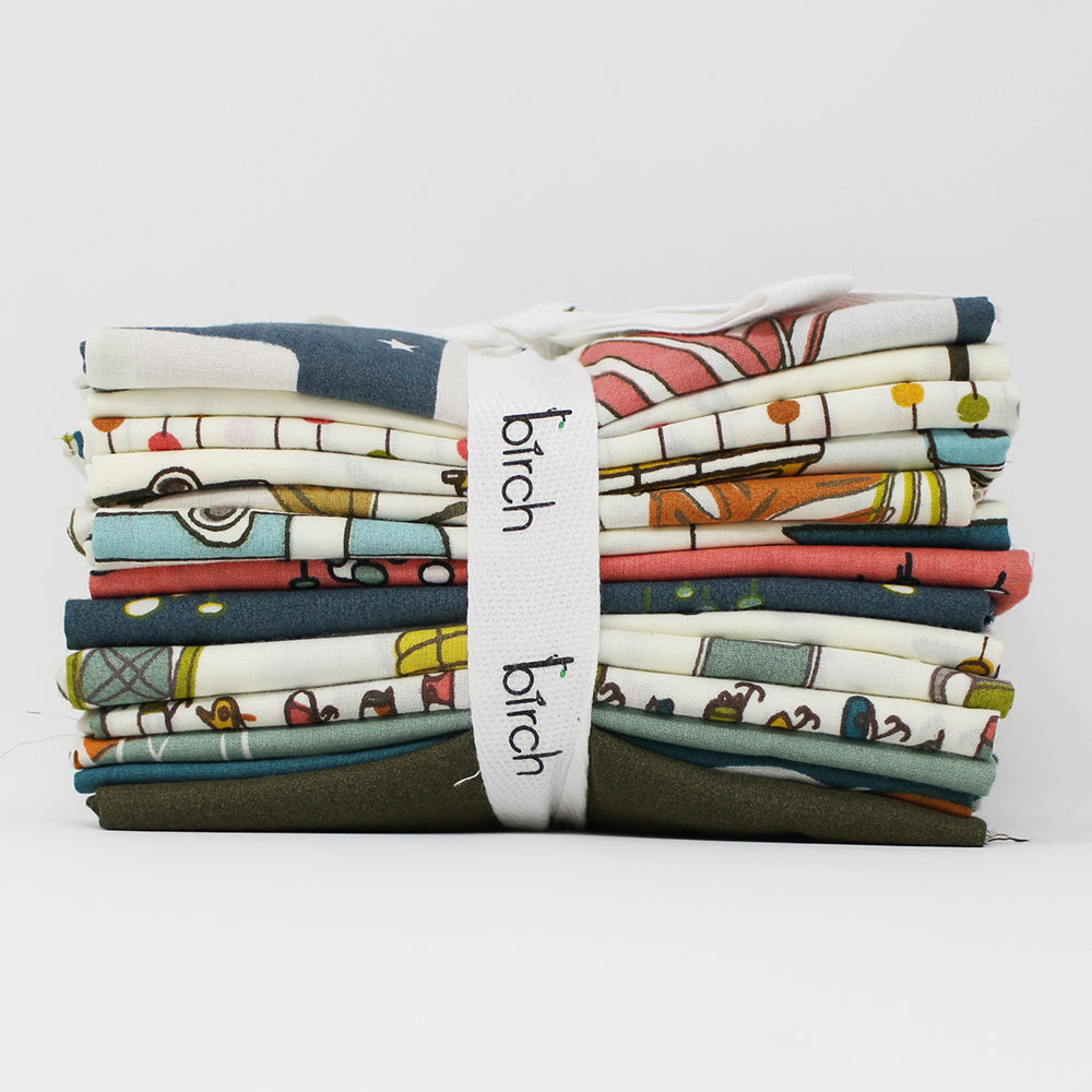 CAMP SUR 3| FAT QURTER PRECUT BUNDLE | 14 SKUS