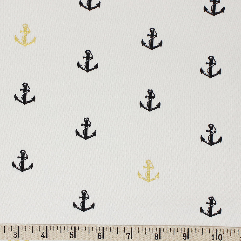 LITTLE ANCHOR METALLIC KNIT